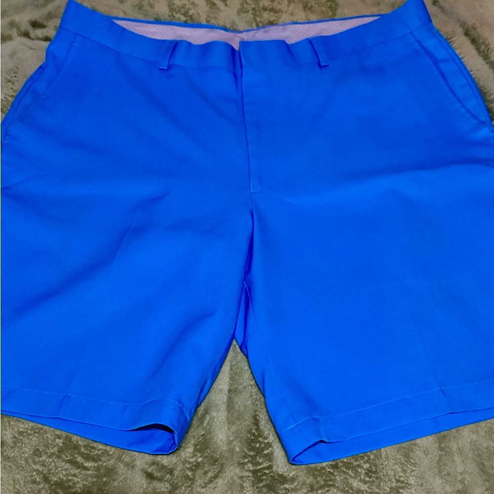 Louis Raphael Golf Men's Royal Blue Size 38 Chinos Flat Front. Beach outdoors,
